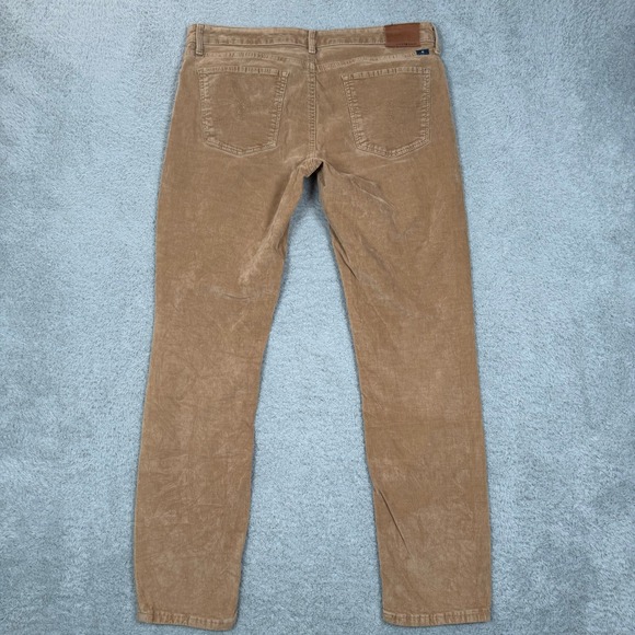 Lucky Brand Lolita Skinny Corduroy Pants Womens 8/29 Tan Camel Mid Rise Slim Fit - Picture 2 of 13